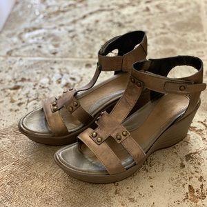 Metallic Bronze Naot sandals